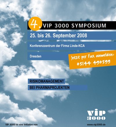 Flyer VIP3000 Symposium, 2008